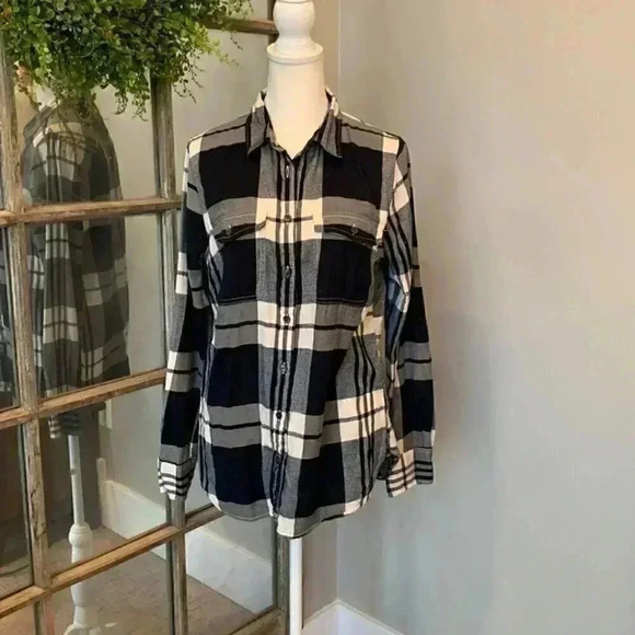 J. Crew Buffalo Check Shirt - Picture 1 of 5